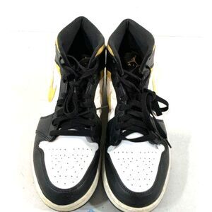 Air Jordan 1 Mid 'Black University Gold' Men's 11